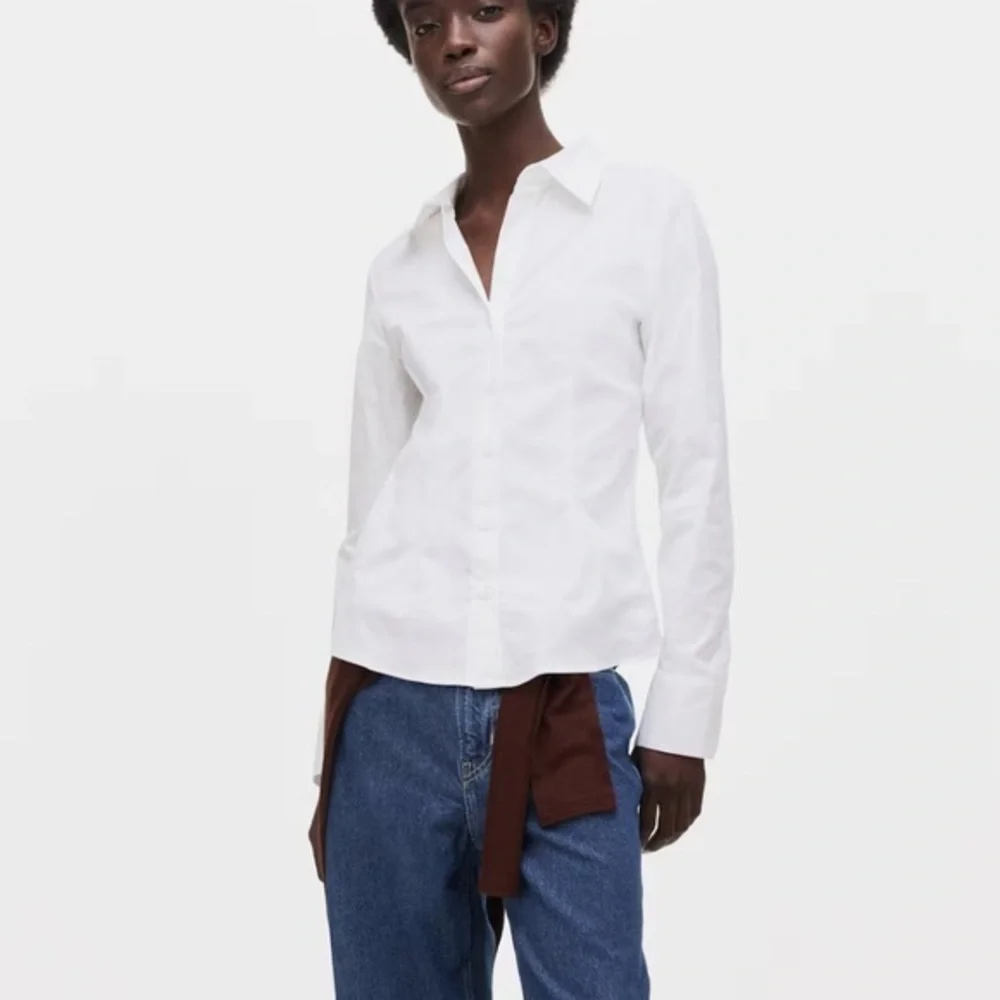 H&M Woman’s White Button-Up Shirt